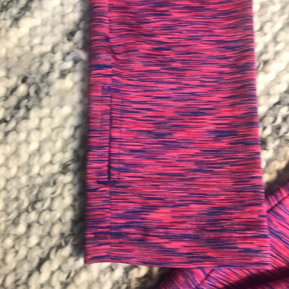 Saucony Pink/Blue Blend Long Sleeve Tee Size S - Picture 5 of 8